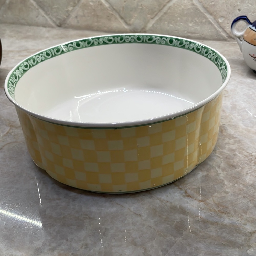 Villeroy Boch SWITCH 7 SUMMERHOUSE 9 7/8 inch Round Bowl